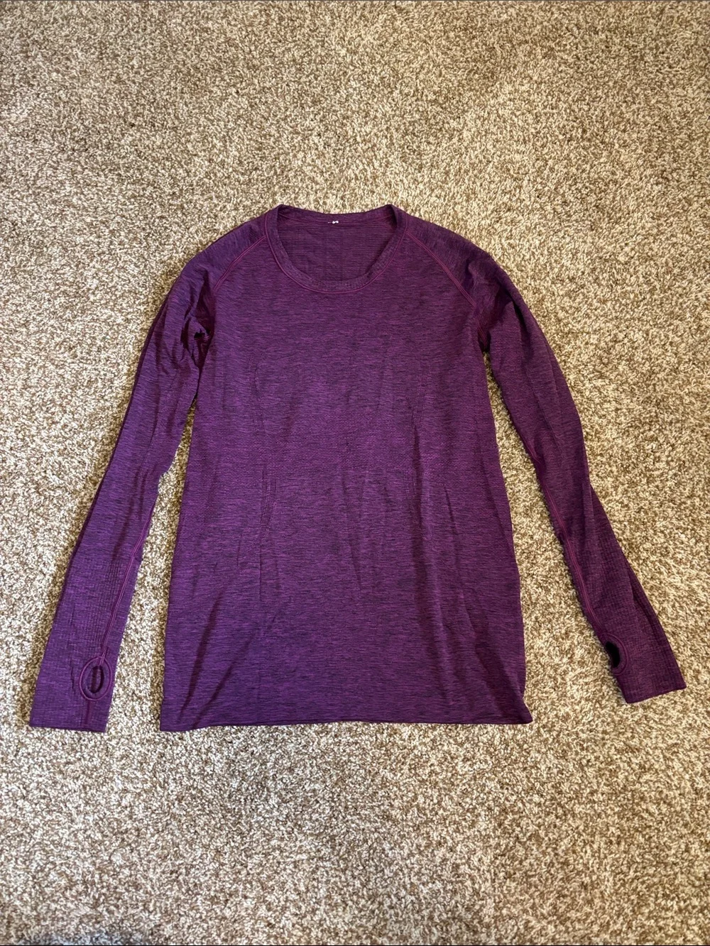 lululemon || Long Sleeve Swiftly Fitted Workout Top Size 10